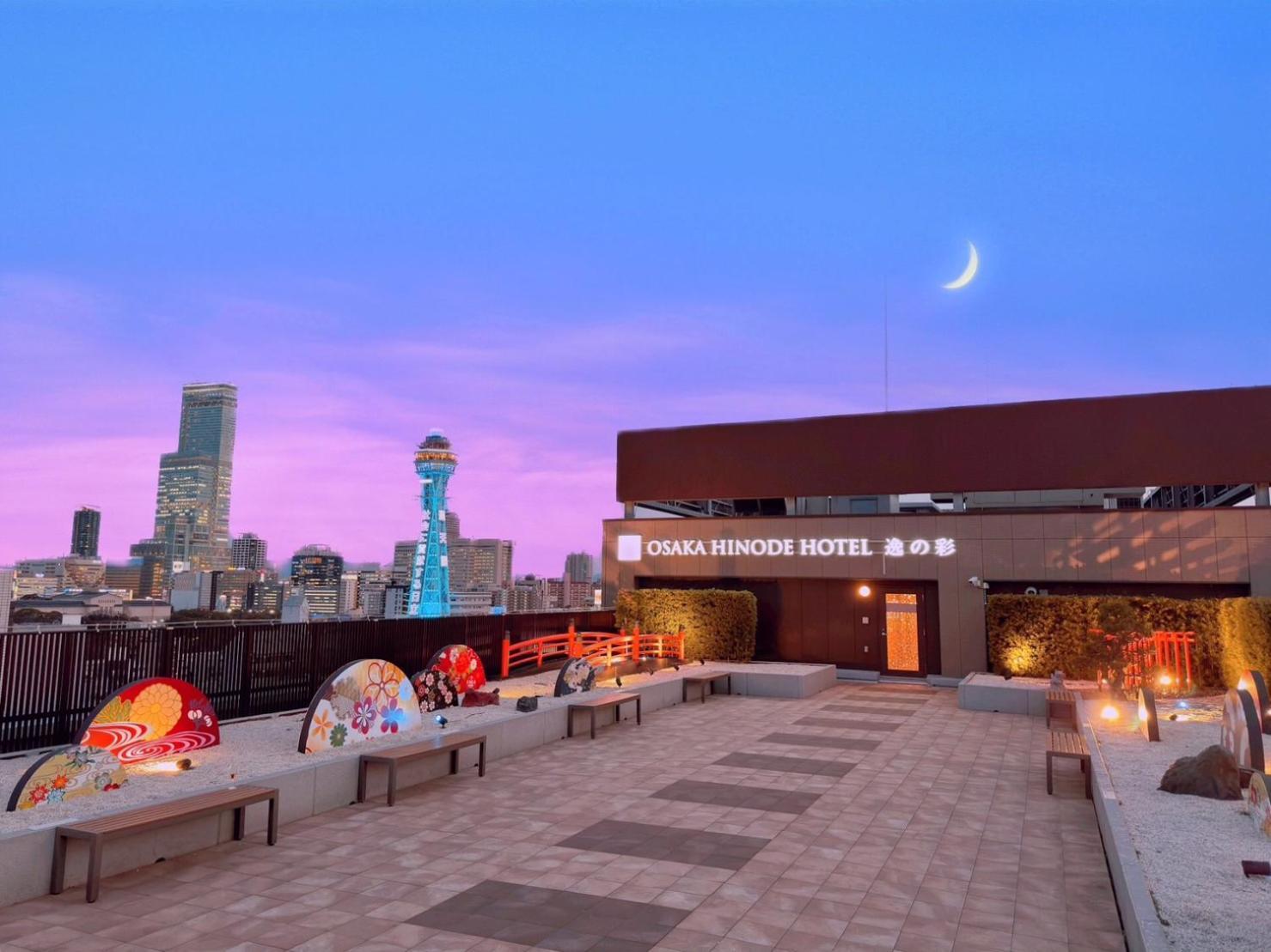Hot Spring Osaka Hinode Hotel Nipponbashi מראה חיצוני תמונה