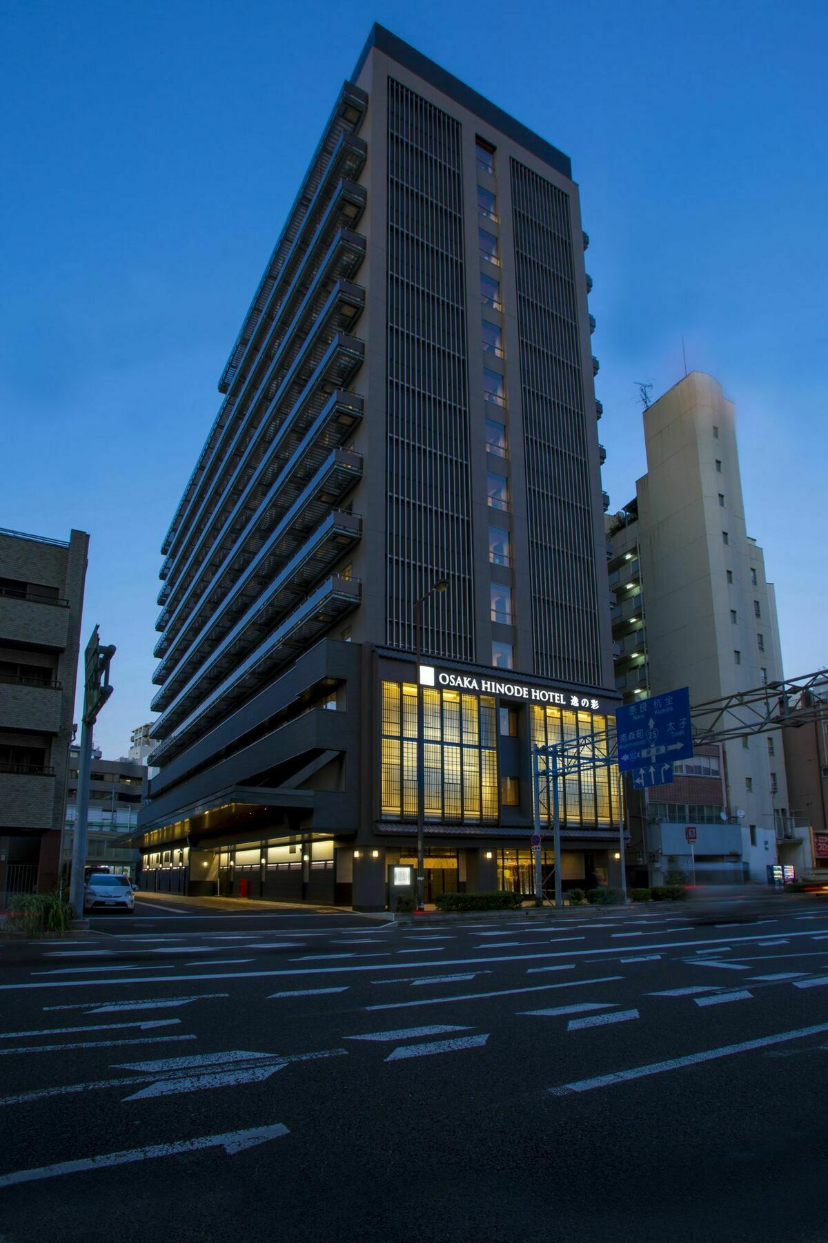 Hot Spring Osaka Hinode Hotel Nipponbashi מראה חיצוני תמונה